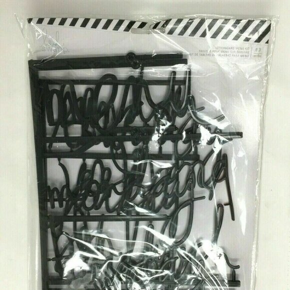 Letterboard Kit American Heidi Swapp 315005 13 Pieces Menu Plan Ideas - Picture 1 of 5